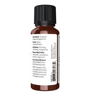 Zusammensetzung NOW Foods Oreganoöl 30 ml