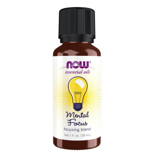 NOW Foods Mental Focus – Mieszanka Olejków Eterycznych 30 ml