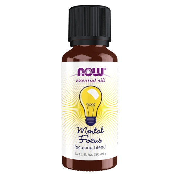 NOW Foods Mental Focus – Mieszanka Olejków Eterycznych 30 ml