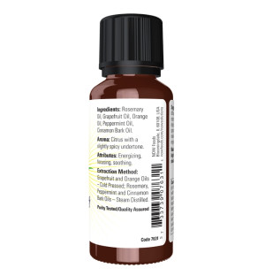 Product composition NOW Foods Good Morning Sunshine! Oil Blend 30 ml