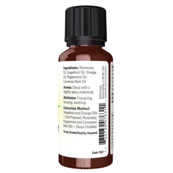 Product composition NOW Foods Good Morning Sunshine! Oil Blend 30 ml