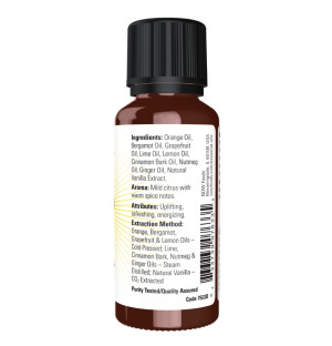Product composition NOW Foods Smiles for Miles Oil Blend 30 ml