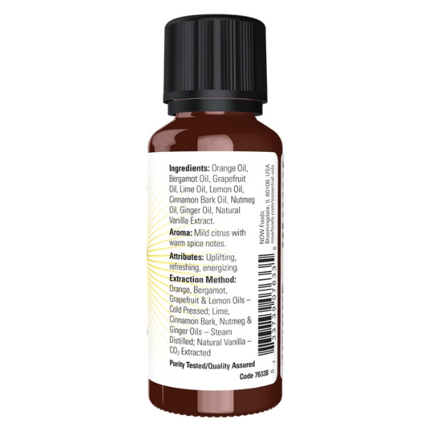 Product composition NOW Foods Smiles for Miles Oil Blend 30 ml