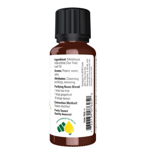 Product composition NOW Foods Tea Tree Oil 30 ml