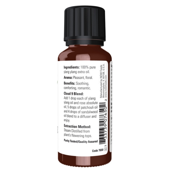 Zusammensetzung NOW Foods Ylang-Ylang Extra Öl 30 ml