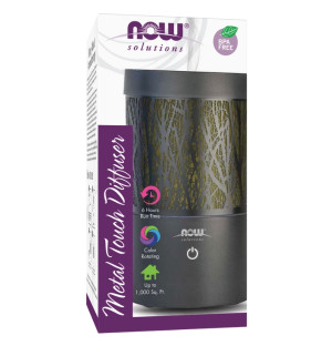 NOW Foods Metal Touch Ultrasonic Oil Diffuser