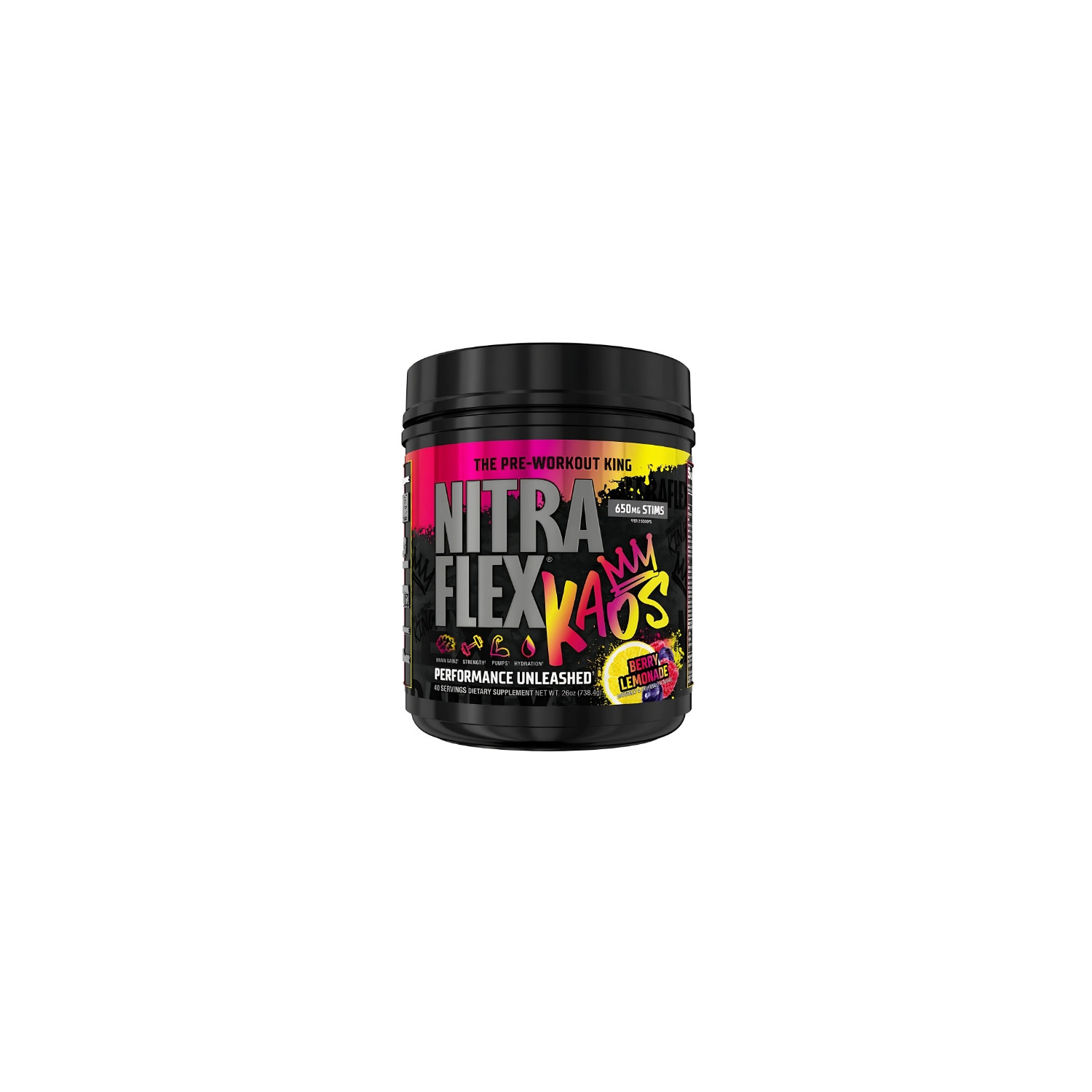 GAT Sport Nitraflex KAOS 720 g berry lemonade