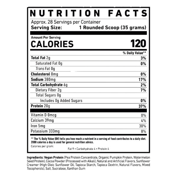 Ghost Vegan Protein 896-989 g chocolate cereal milk