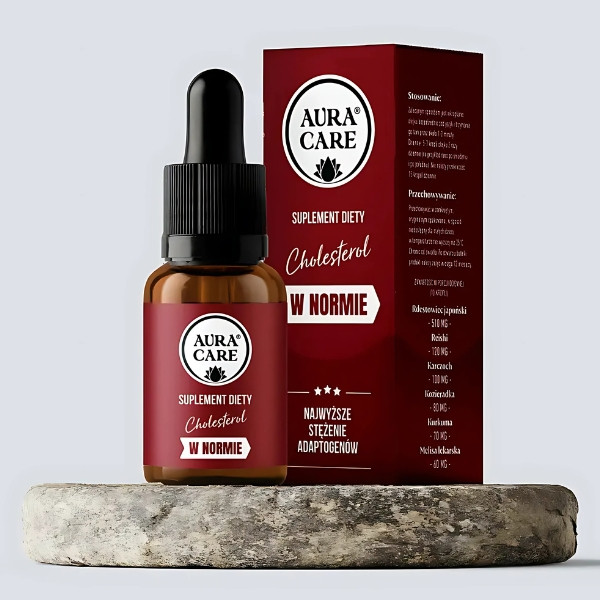 Aura Care Cholesterol Balance, 14100 mg adaptogens, Reishi, Artichoke, Fenugreek, Turmeric, Dandelion