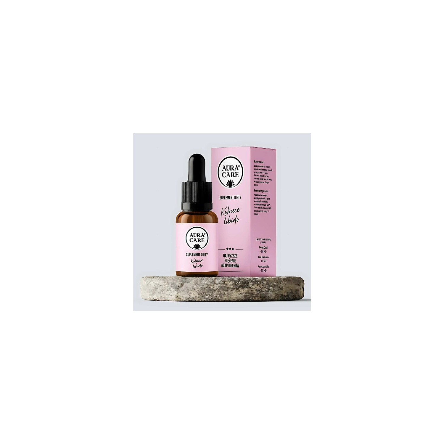 Aura Care Female Libido 15 ml - a natural dietary supplement with adaptogens for women to support libido