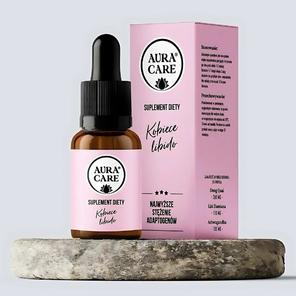 Aura Care Female Libido 15 ml - a natural dietary supplement with adaptogens for women to support libido