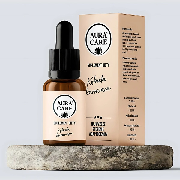 Aura Care Lactating Woman 15 ml - dietary supplement with adaptogens for lactating women, supporting lactation and digestion