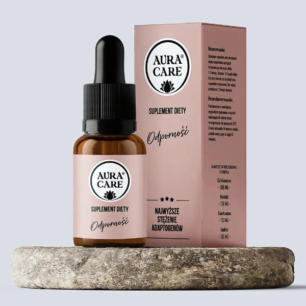 Aura Care Immunity 15 ml - adaptogenic formula to support the immune system, energy and protection against infections