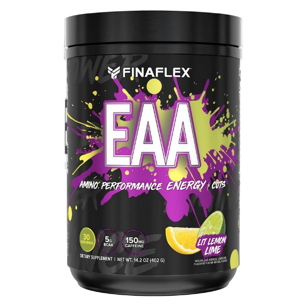 FINAFLEX Redefine EAA Hardcore 402g Lemon-Lime – aminokwasy EAA, 30 porcji