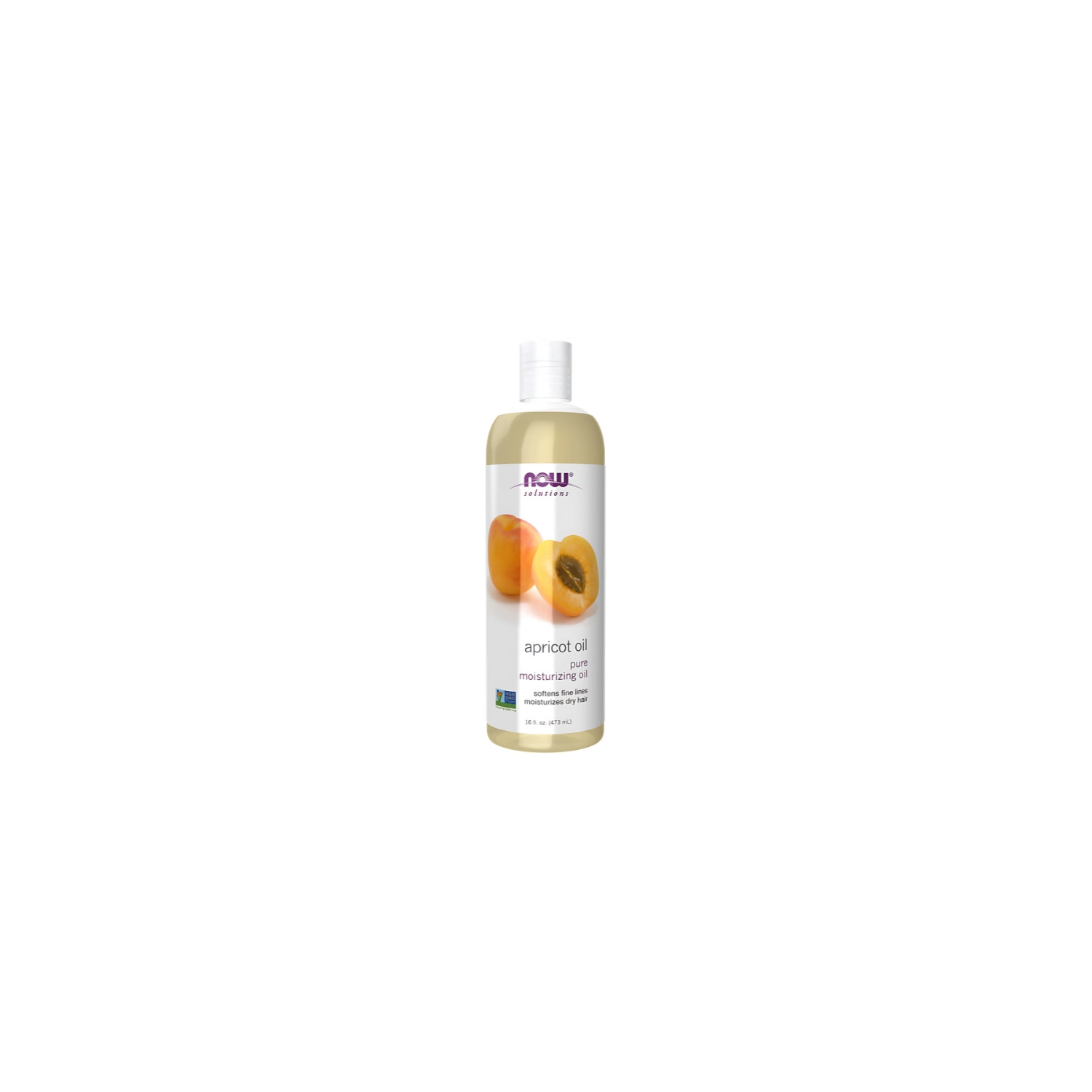 Natural Apricot Kernel Oil NOW Foods 473 ml – Moisturizing Oil for Skin and Hair