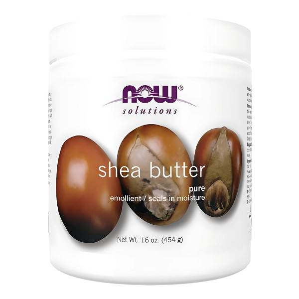Sheabutter NOW Foods 454 g - natürliche Butter für trockene und raue Haut, spendet intensiv Feuchtigkeit und macht sie weich
