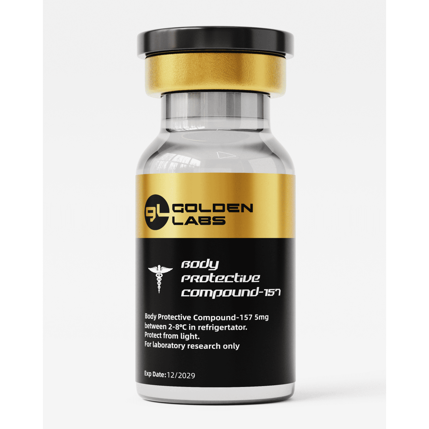 BPC-157 Real 5mg (Body Protective Compound-157) GOLDEN LABS