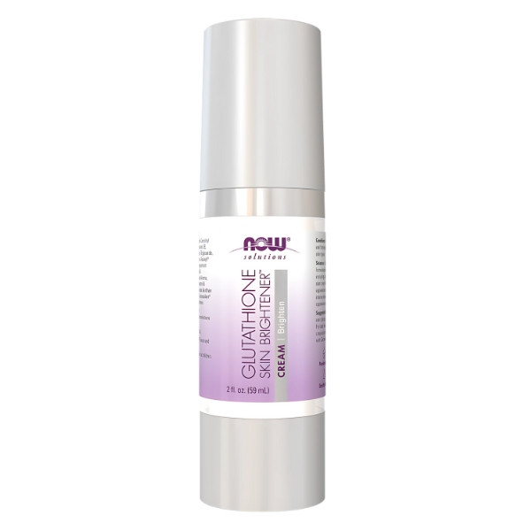 Glutathione brightening cream for daily facial care. Evens skin tone and improves appearance