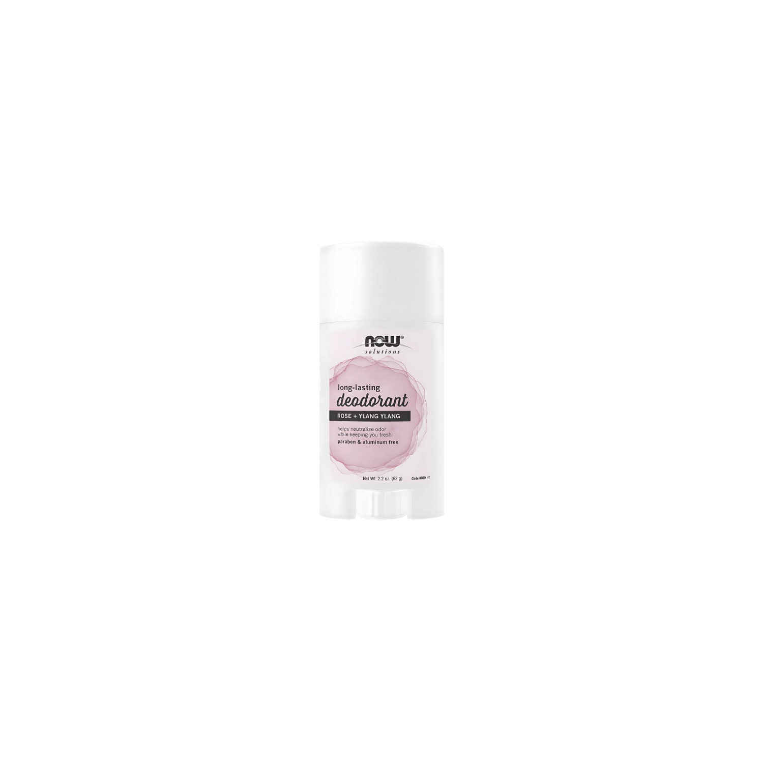 NOW Foods Long-Lasting Deodorant Rose + Ylang Ylang – naturalny dezodorant w sztyfcie z olejkiem z róży i ylang ylang 62 g