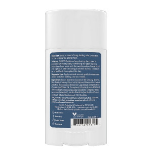 Inhaltsstoffe NOW Foods Deodorant Zedernholz + Zypresse - natürlicher Deo-Stick mit Kokosnussöl, Zink und Vitamin E 62 g