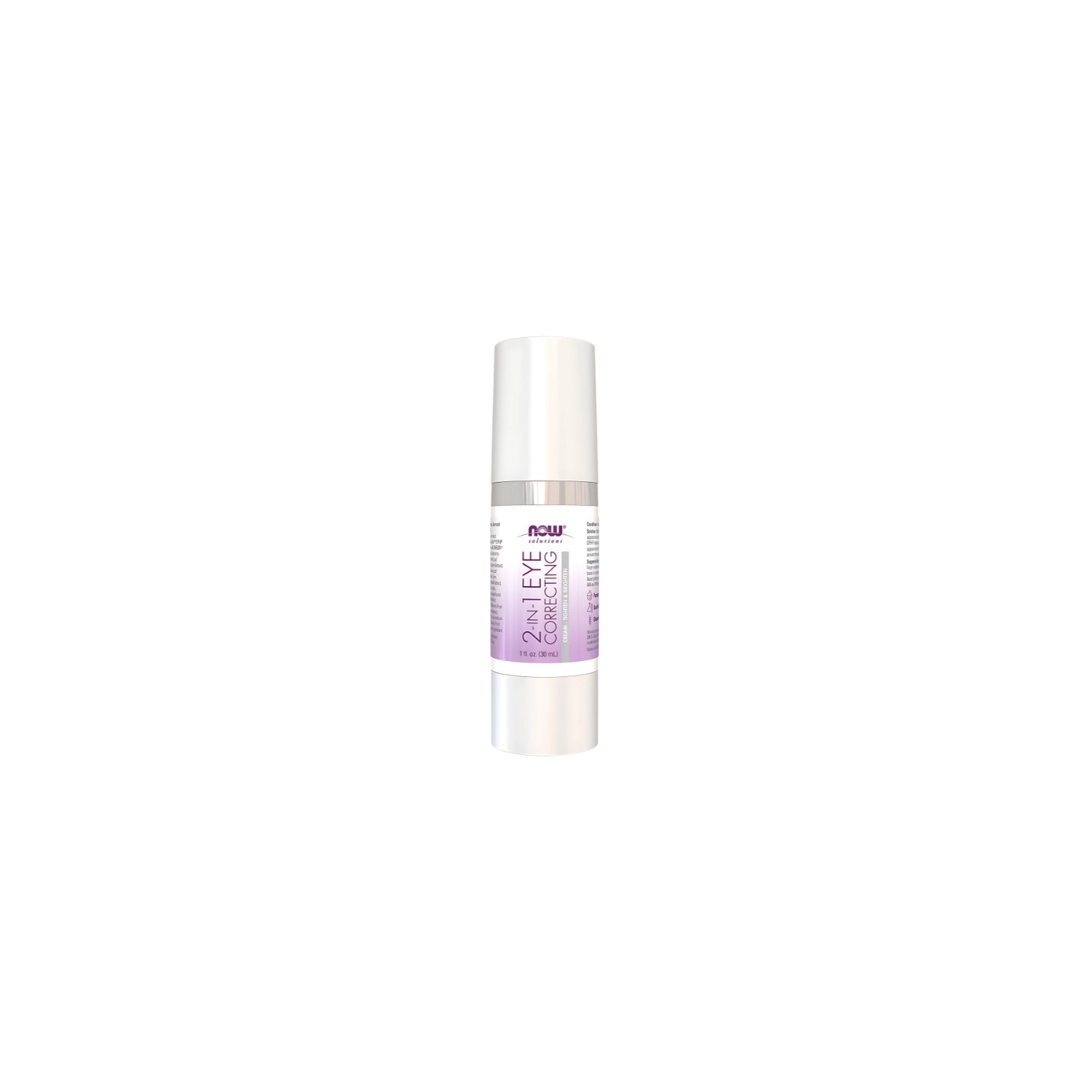 NOW Foods 2-in-1 Eye Correcting Cream – korygujący krem pod oczy z kofeiną i ekstraktami roślinnymi na cienie i opuchliznę 30 ml