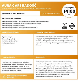 Ziołowy kompleks z różeńcem, MACĄ i żeń-szeniem – 14100 mg adaptogenów dla naturalnego wsparcia nastroju i energii