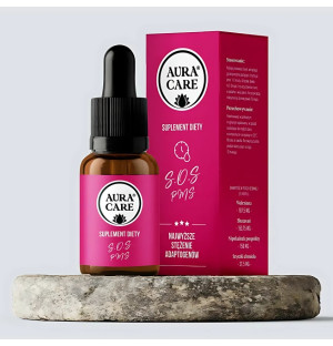 Aura Care S.O.S PMS with adaptogens - the highest concentration of plant extracts for PMS, calmness and hormonal balance