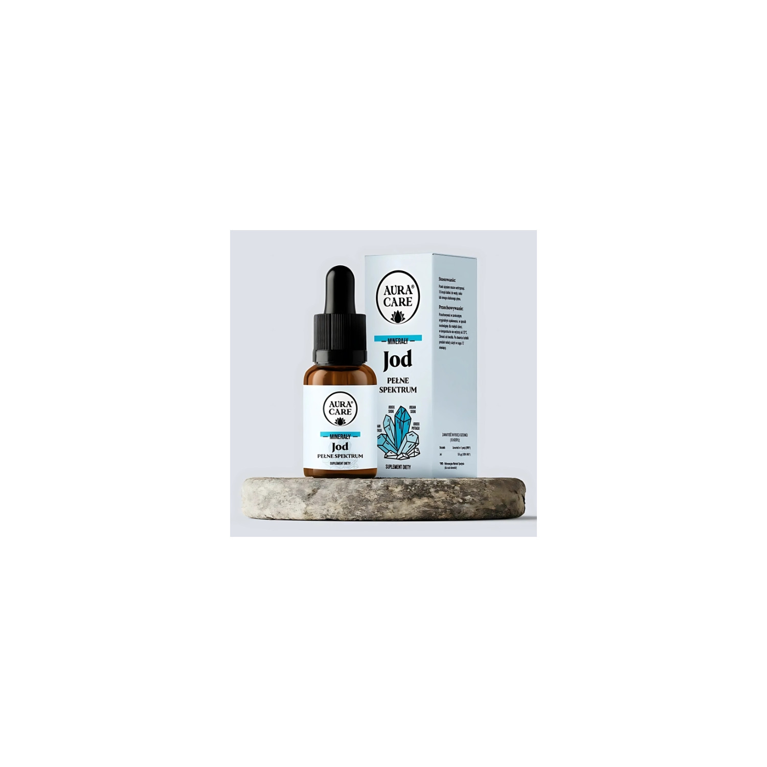 Aura Care Full Spectrum Iodine -with four forms of iodine. Natural support for the thyroid and endocrine system