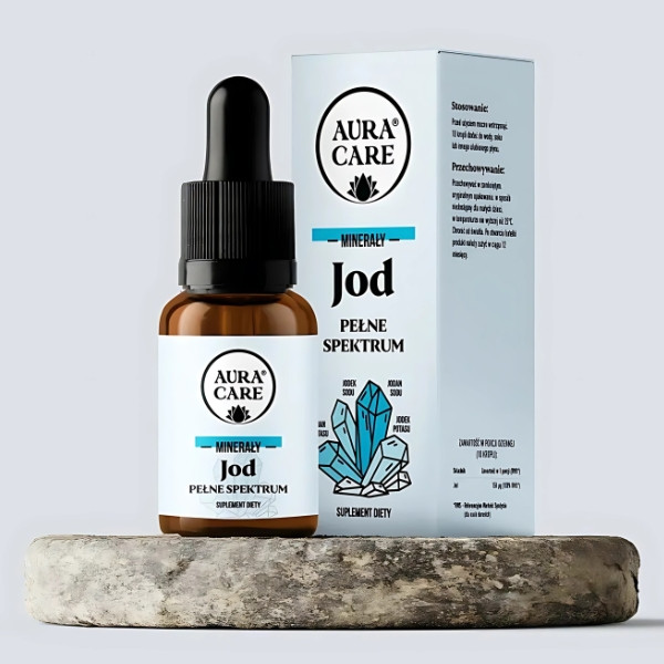 Aura Care Full Spectrum Iodine -with four forms of iodine. Natural support for the thyroid and endocrine system