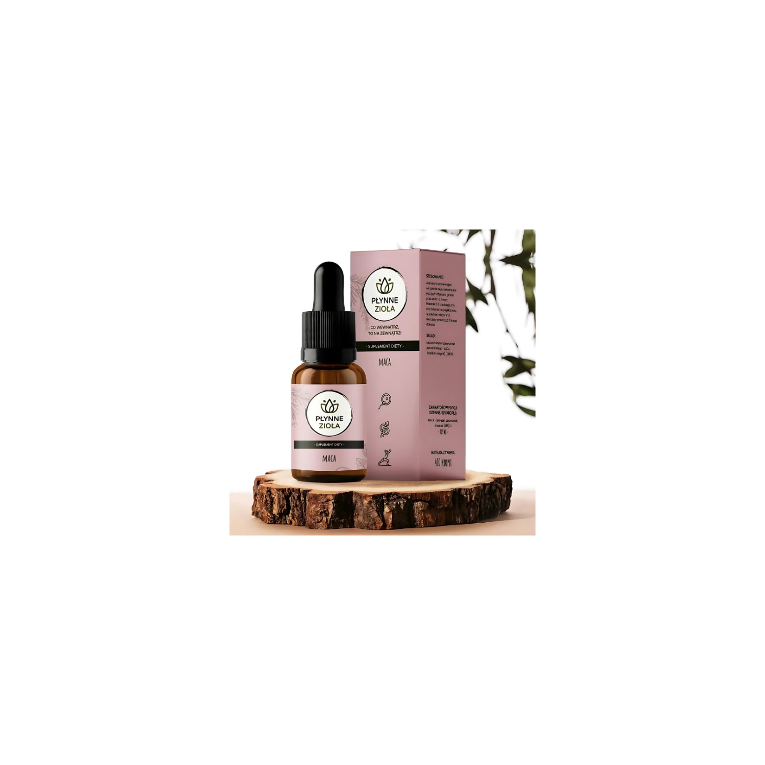 Liquid Herbs Maca 15 ml – a natural dietary supplement in drops supporting libido, energy, and focus