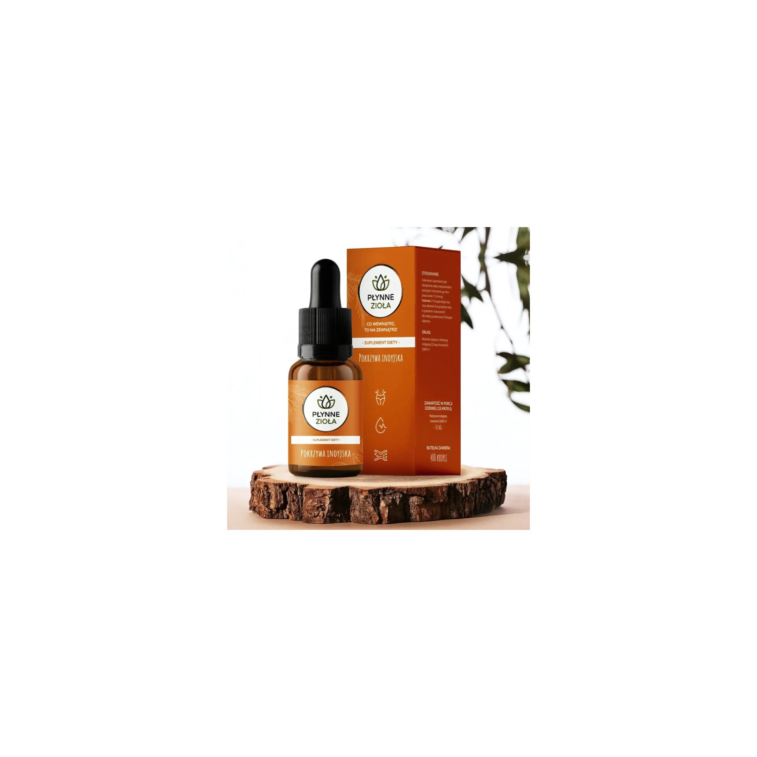 Flüssige Kräuter Indische Brennnessel 15 ml – natürlicher Ölauszug zur Unterstützung von Gewichtsreduktion, Schilddrüsenfunktion