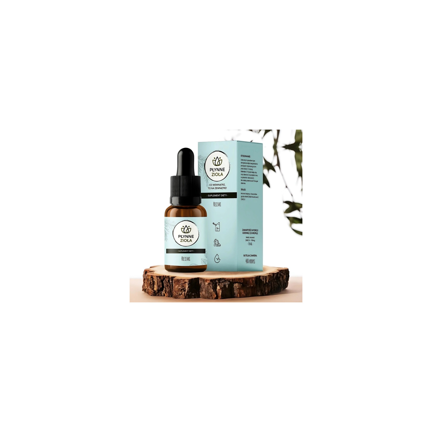 Flüssige Kräuter Reishi 15 ml – Reishi-Extrakt zur Unterstützung von Immunsystem, Stressabbau und Leberfunktion