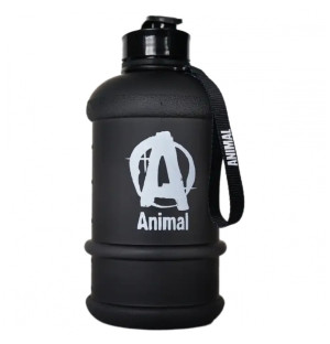 Sturdy and stylish Animal 1.3 L bidon - ideal for training. With handy handle, screw cap