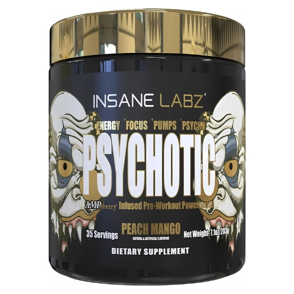 Insane Labz Psychotic Gold 203g fruit punch