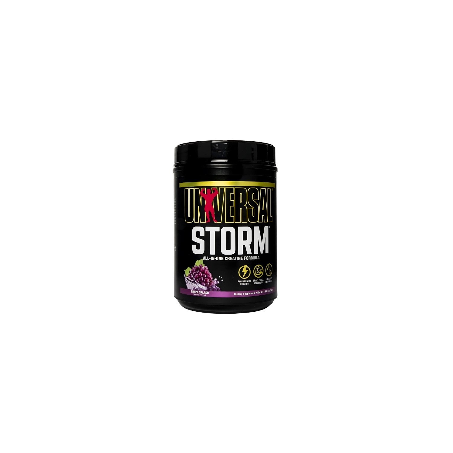 Universal Storm 820 g Grape Splash – kompleksowa formuła kreatynowa z dodatkiem beta-alaniny, tauryny i ALA