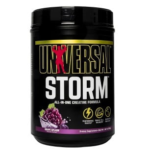 Universal Storm 820 g Grape Splash – kompleksowa formuła kreatynowa z dodatkiem beta-alaniny, tauryny i ALA