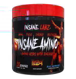 Insane Labz Psychotic HELLBOY – mocny booster z aminokwasami i kofeiną dla energii