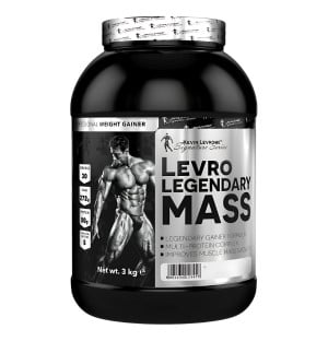 Levro Legendary Mass 3 kg Kevin Levrone - High-Protein Gainer, 80 g Protein und 272 g Kohlenhydrate pro Portion