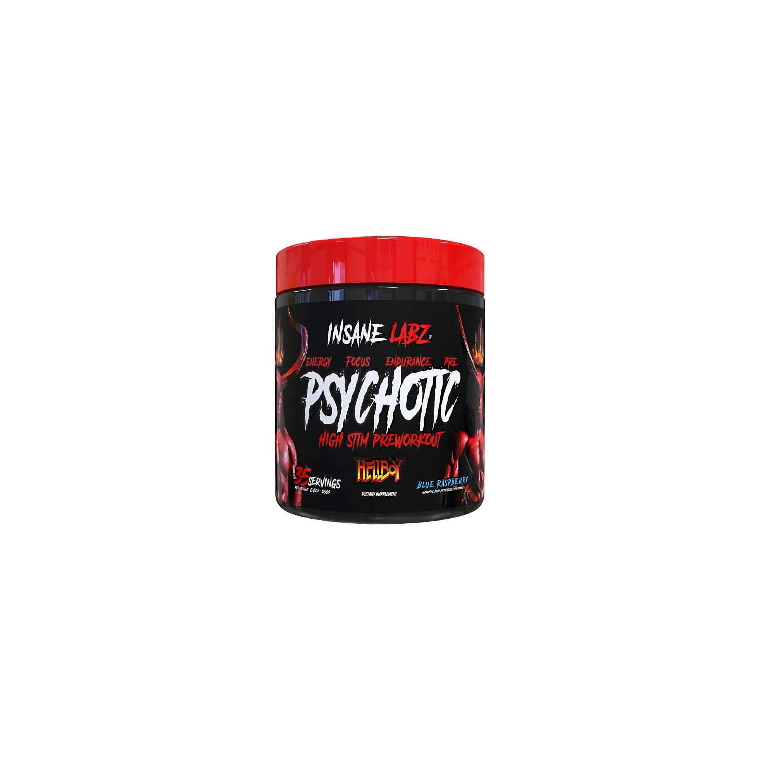 Insane Labz Psychotic HELLBOY – powerful booster with amino acids and caffeine for energy