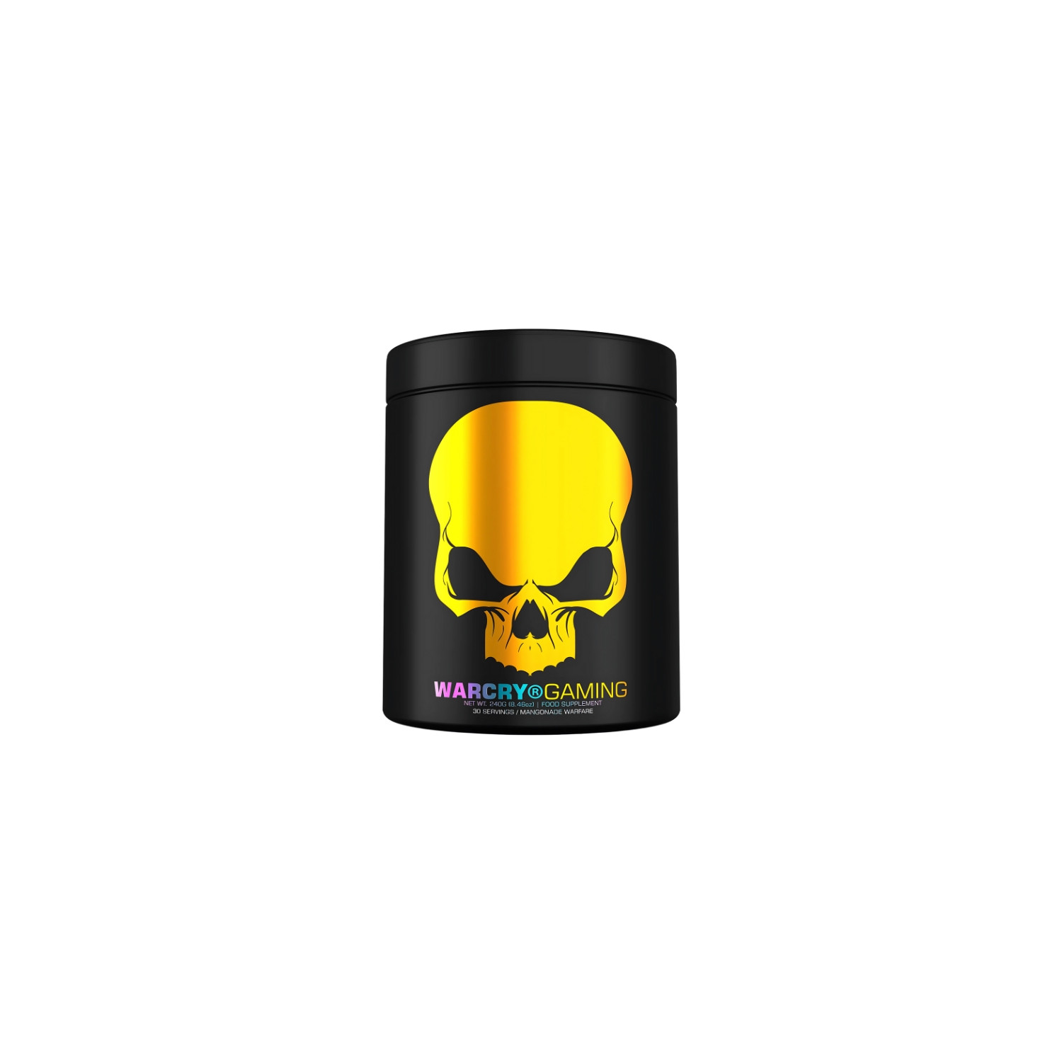 Genius Nutrition Warcry Gaming 240 g - boost, focus and energy for gamers, 30 servings, mangonade warfare
