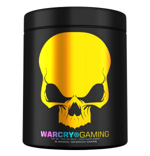 Genius Nutrition Warcry Gaming 240 g - boost, focus and energy for gamers, 30 servings, mangonade warfare