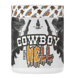 Cowboy From Hell Pre-Workout mit Geranium, Koffein und Yohimbin, intensive Formel und Stimulation