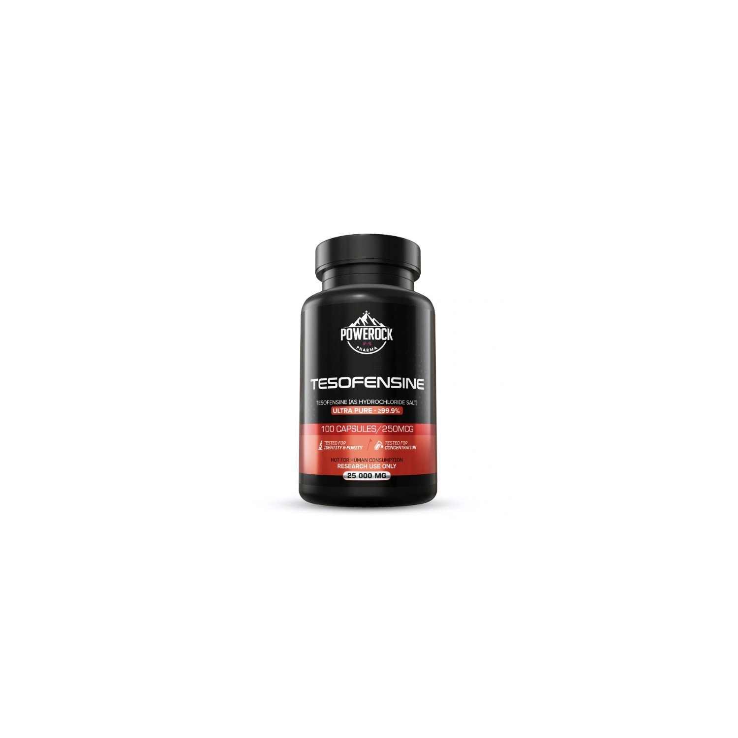 Powerock Pharma Tesofensine 250 mcg 100 kapsułek – Tesofensine w kapsułkach, badawcza czystość