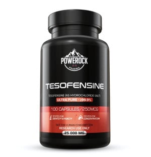 Powerock Pharma Tesofensine 250 mcg 100 kapsułek – Tesofensine w kapsułkach, badawcza czystość