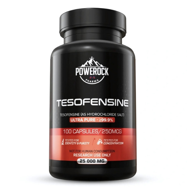 Powerock Pharma Tesofensine 250 mcg 100 capsules - Tesofensine in capsules, research grade purity