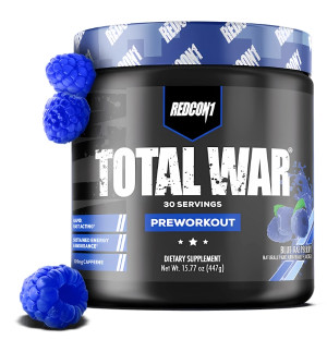 REDCON1 Total War Blue Raspberry – Suplement REDCON1 Total War smak niebieska malina, 30 porcji