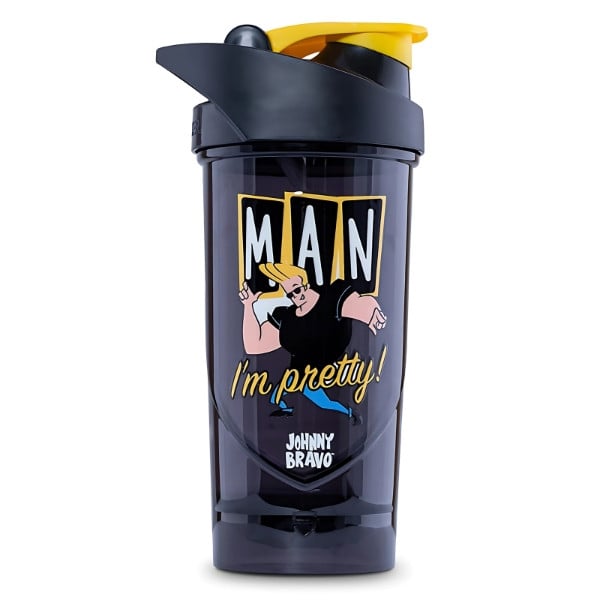 Shieldmixer Hero Pro Johnny Bravo Pretty 700 ml – BPA-freier Trainingsshaker, ergonomisches Design