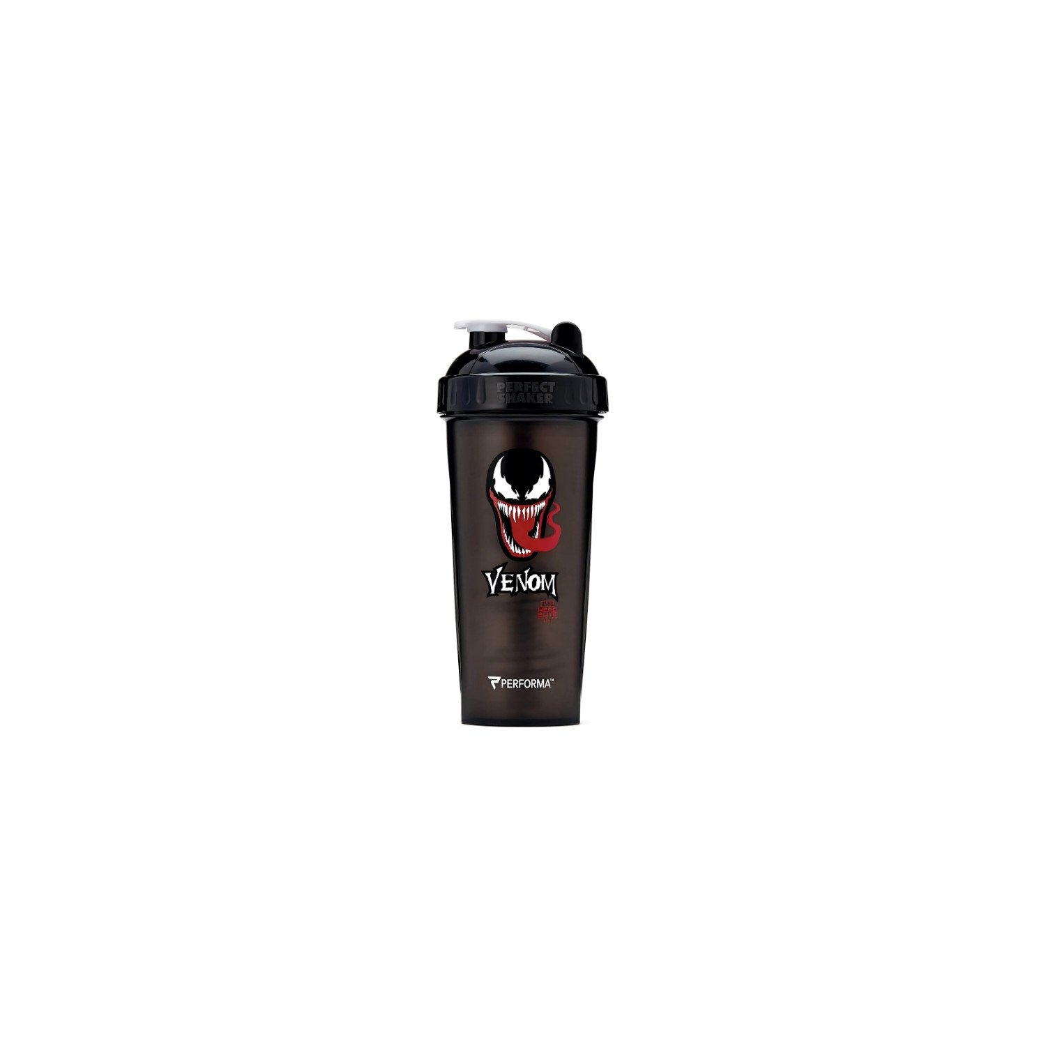 Performa Hero Series Marvel Shaker 800 ml Venom – czarny shaker z motywem Venoma, duża pojemność, stylowy design