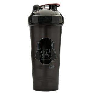Performa Star Wars Shaker 800 ml Darth Vader – schwarzer Shaker mit Darth Vader-Grafik, großes Fassungsvermögen