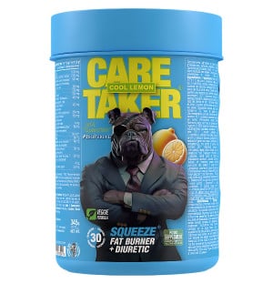 Caretaker Squeeze 345 g Cool Lemon BCAA 10:1:1 + FAT BURNER + DIURETIC